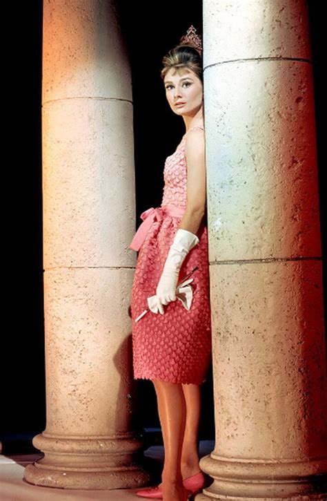 breakfast at tiffany's pink dress replica|Audrey Hepburn Classic Costume Collection .